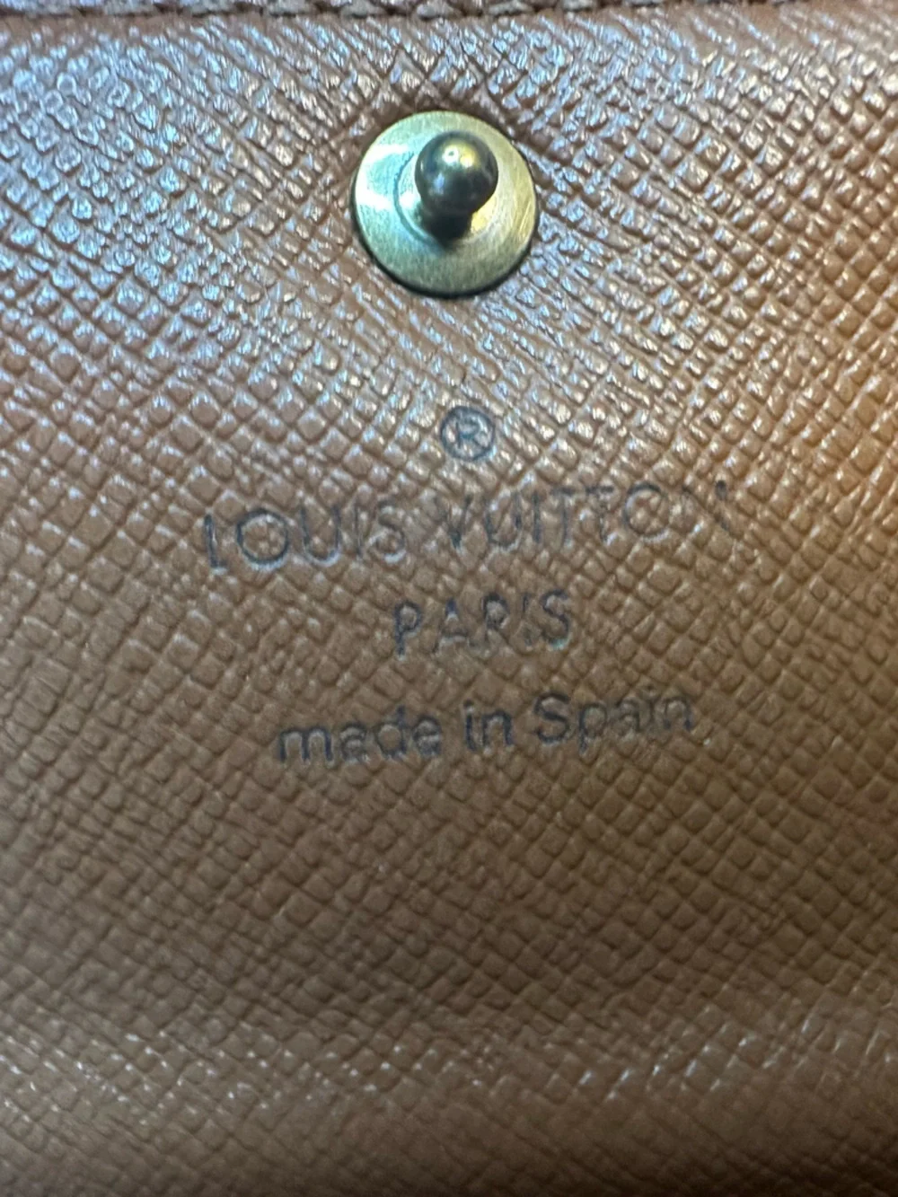 Louis Vuitton Monogram wallet, Porte Monnaie Billets Tresor - Picture 8 of 8